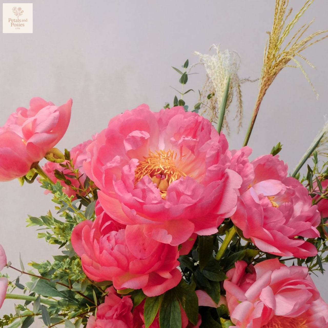 Pink Peonies Bouquet